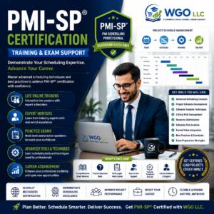 PMI Scheduling Professional Training and Exam Support by WGO LLC